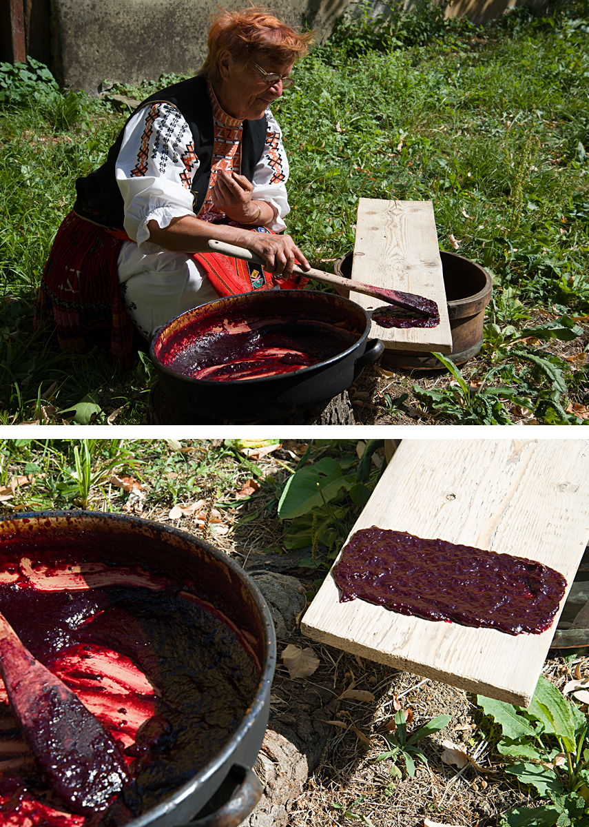 Bulgaria: cooking Pestil