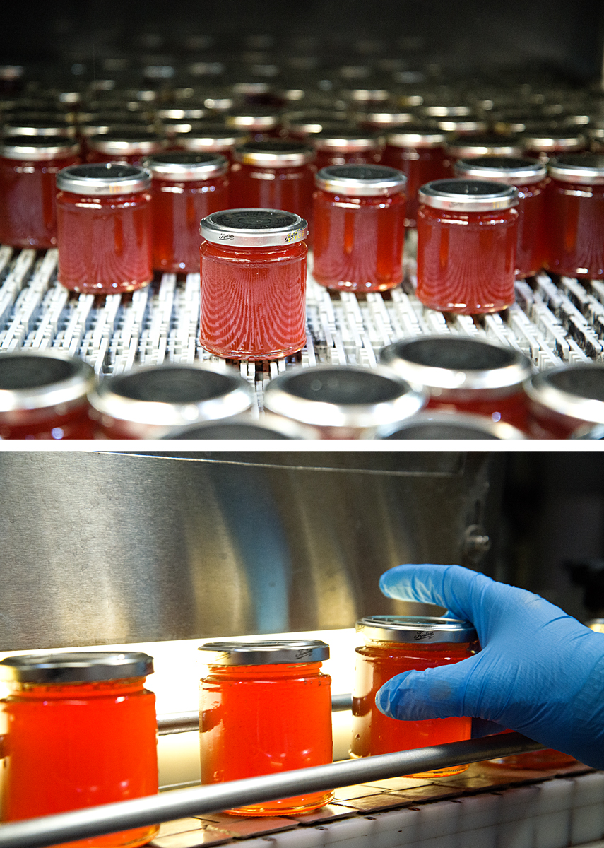 Tiptree: production line