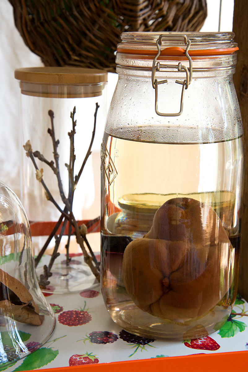 quince in a jar